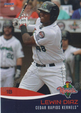 2017 Cedar Rapids Kernels Lewin Diaz