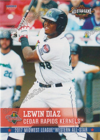 2017 Midwest League All Star W Lewin Diaz