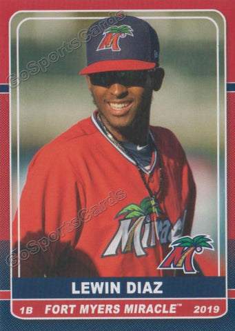 2019 Fort Myers Miracle Lewin Diaz