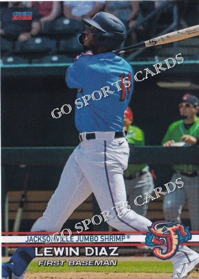 2022 Jacksonville Jumbo Shrimp Lewin Diaz