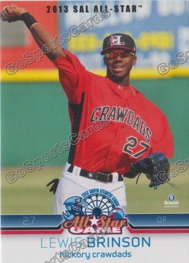 2013 South Atlantic League All Star SAL ND Lewis Brinson