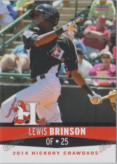 2014 Hickory Crawdads Lewis Brinson