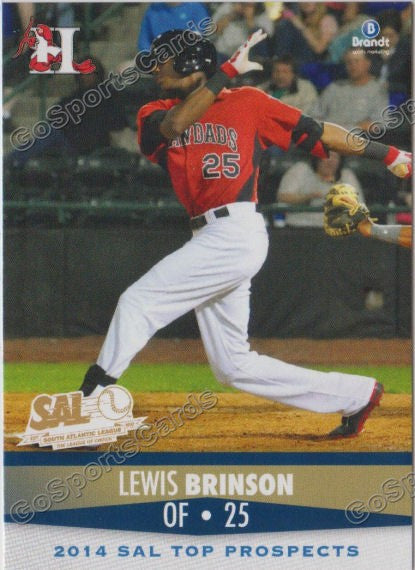 2014 South Atlantic League Top Prospect Lewis Brinson