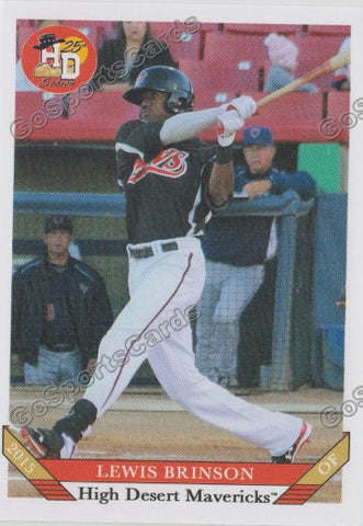 2015 High Desert Mavericks Lewis Brinson
