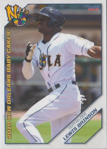 2019 New Orleans Baby Cakes Lewis Brinson