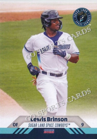 2022 Sugar Land Space Cowboys Lewis Brinson