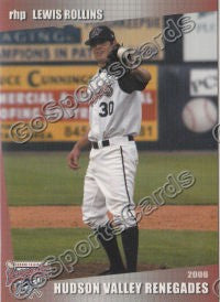 2006 Hudson Valley Renegades Heath Lewis Rollins