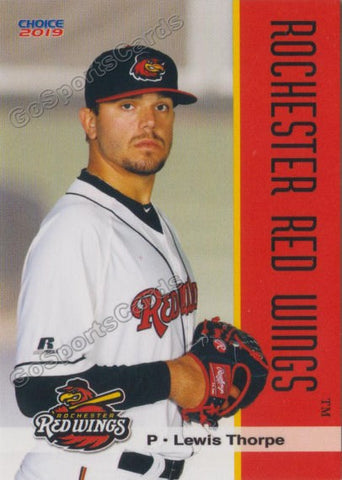 2019 Rochester Red Wings Lewis Thorpe