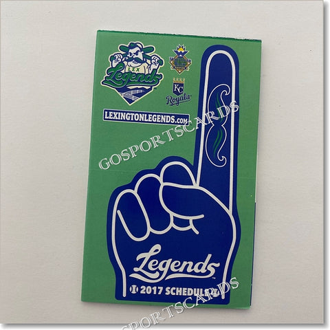 2017 Lexington Legends Pocket Schedule
