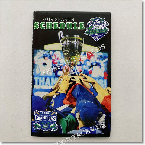 2019 Lexington Legends Pocket Schedule