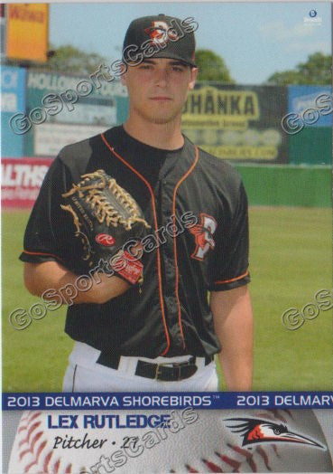2013 Delmarva Shorebirds Lex Rutledge