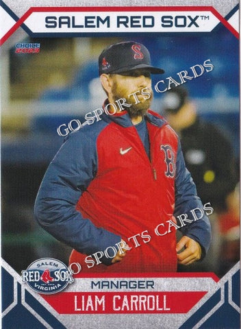 2023 Salem Red Sox Liam Carroll