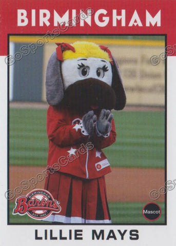 2016 Birmingham Barons Lillie Mays Mascot