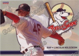 2008 Pawtucket Red Sox Lincoln Holdzkom