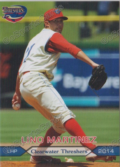 2014 Clearwater Threshers Lino Martinez
