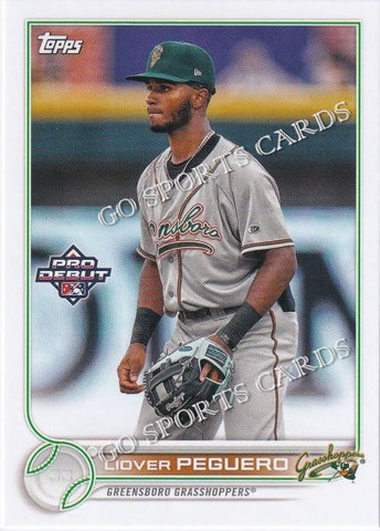 2022 Topps Pro Debut Liover Peguero PD-125