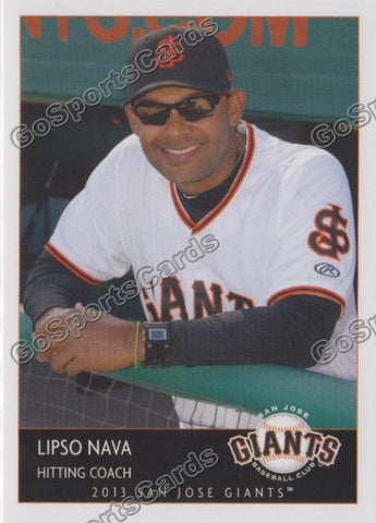 2013 San Jose Giants Lipso Nava