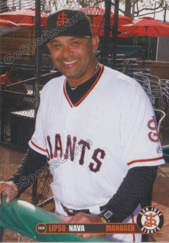 2018 San Jose Giants Lipso Nava