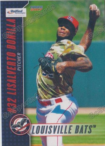 2017 Louisville Bats Lisalverto Bonilla