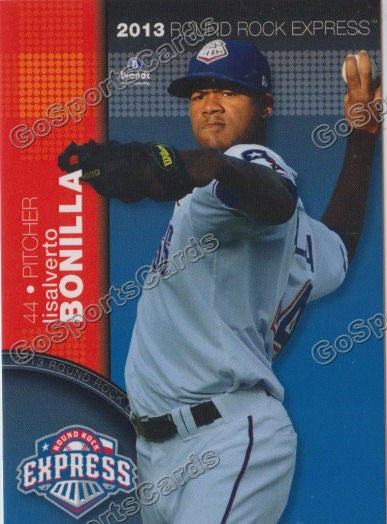 2013 Round Rock Express Lisalverto Bonilla