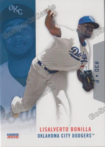 2016 Oklahoma City Dodgers Lisalverto Bonilla