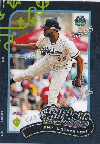 2023 Hillsboro Hops Listher Sosa