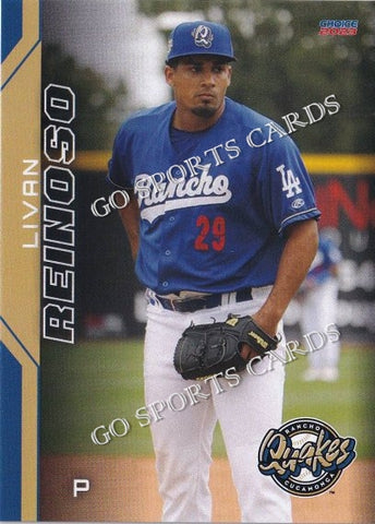 2023 Rancho Cucamonga Quakes Livan Reinoso