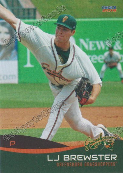 2016 Greensboro Grasshoppers LJ Brewster
