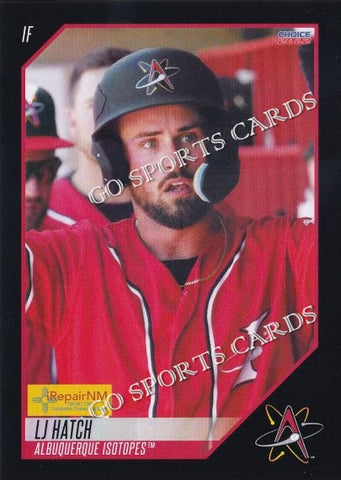 2022 Albuquerque Isotopes SGA LJ Hatch