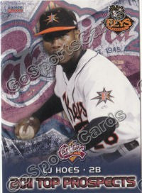 2011 Carolina League Top Prospects LJ Hoes