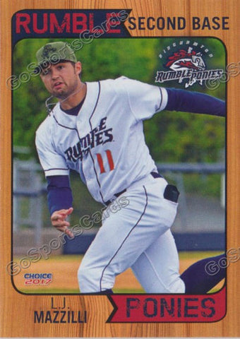 2017 Binghamton Rumble Ponies LJ Mazzilli