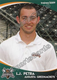 2009 Augusta GreenJackets LJ Petra