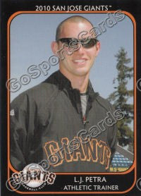 2010 San Jose Giants LJ Petra