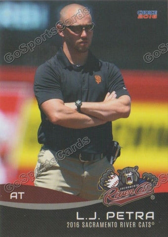 2016 Sacramento River Cats LJ Petra