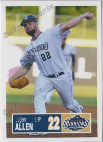 2018 San Antonio Missions Logan Allen