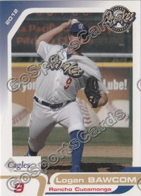 2012 Rancho Cucamonga Quakes Logan Bawcom