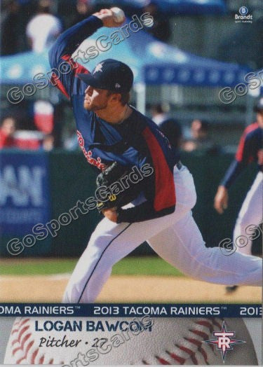 2013 Tacoma Rainiers Logan Bawcom