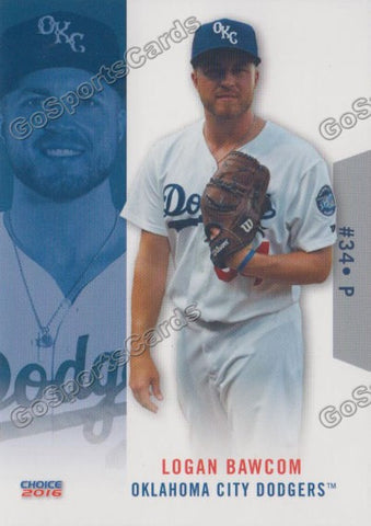 2016 Oklahoma City Dodgers Logan Bawcom