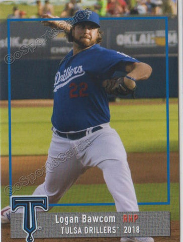 2018 Tulsa Drillers Logan Bawcom