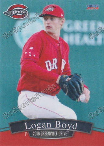 2016 Greenville Drive Logan Boyd