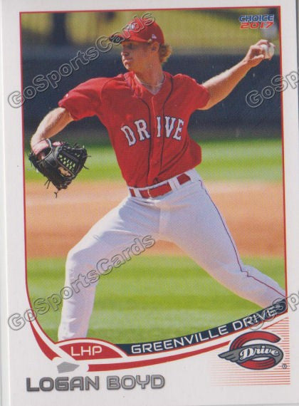 2017 Greenville Drive Logan Boyd