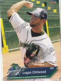 2012 Vermont Lake Monsters Logan Chitwood