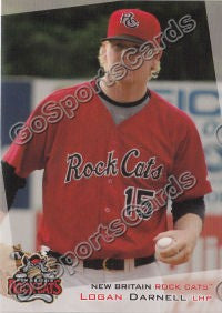 2012 New Britain Rock Cats Logan Darnell
