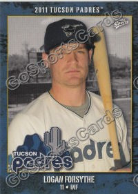2011 Tucson Padres Logan Forsythe