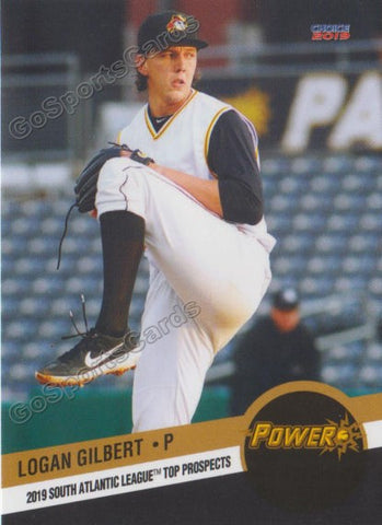 2019 South Atlantic League Top Prospects Logan Gilbert