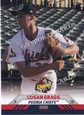 2022 Peoria Chiefs Logan Gragg