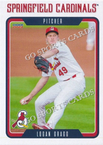 2023 Springfield Cardinals Logan Gragg – Go Sports Cards