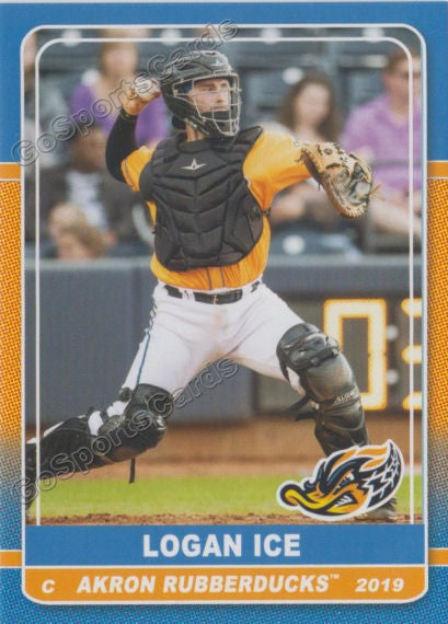 2019 Akron Rubberducks Logan Ice