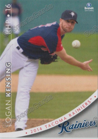 2014 Tacoma Rainiers Logan Kensing