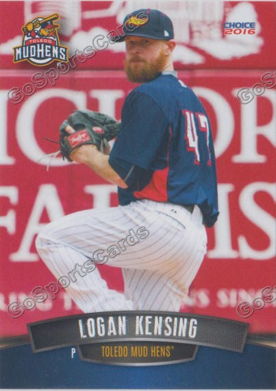 2016 Toledo Mud Hens Logan Kensing